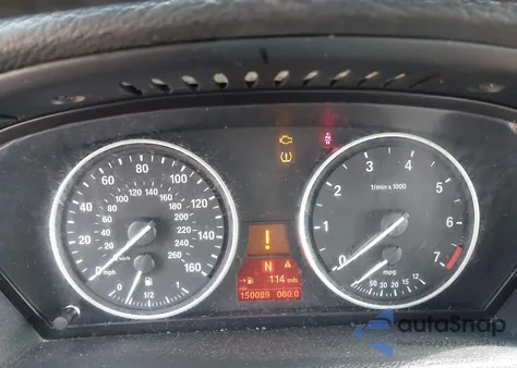 2008 BMW X5 4.8I из США, поврежденный, VIN 5UXFE83538L161713